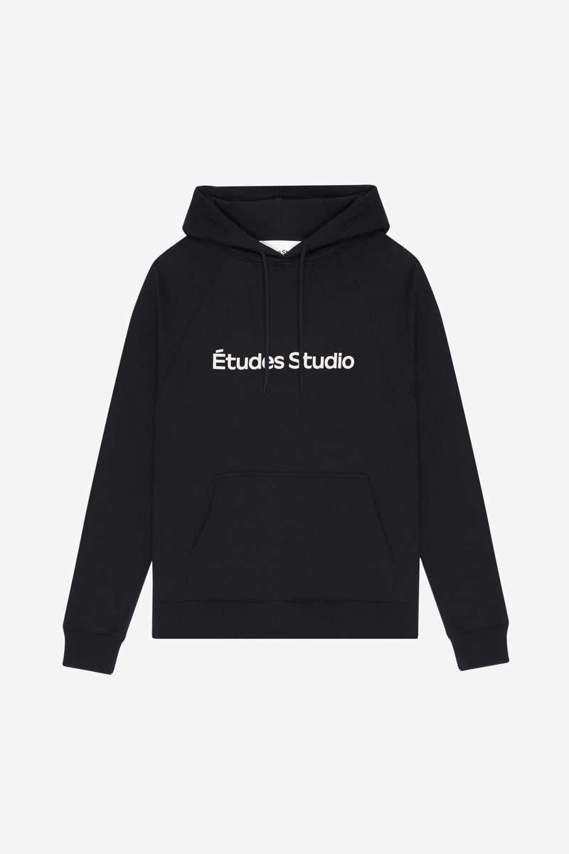 ETUDES STUDIO LOOSE HOODIE ETUDES BLACK 1 ETUDES STUDIO LOOSE HOODIE ETUDES BLACK 1