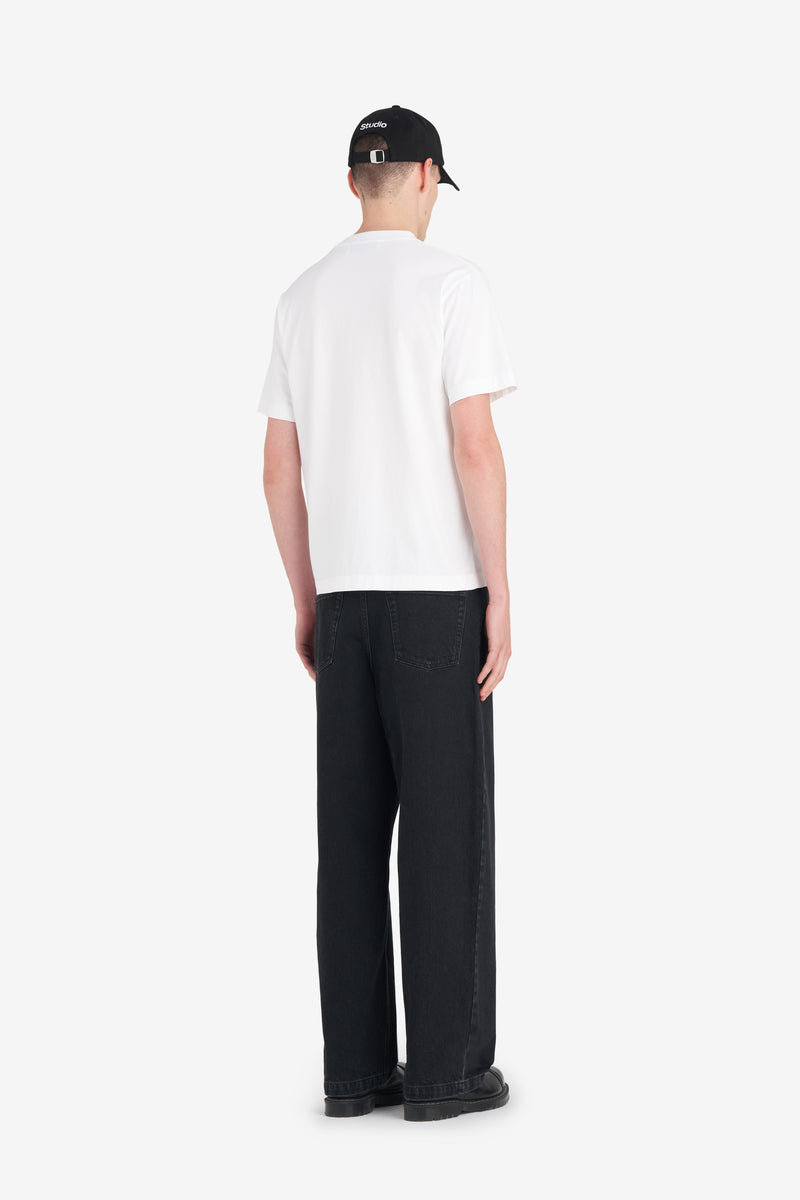 ETUDES STUDIO REGULAR TEE SHIRT E WHITE 4 ETUDES STUDIO REGULAR TEE SHIRT E WHITE 4
