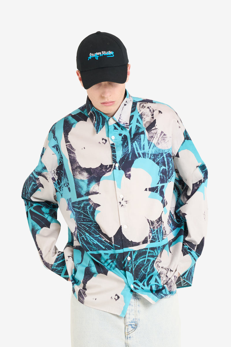 ETUDES STUDIO + ANDY WARHOL FLOWER SHIRT 3 ETUDES STUDIO + ANDY WARHOL FLOWER SHIRT 3