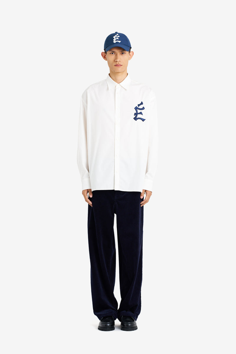 ETUDES STUDIO OVERSIZE SHIRT EMB WHITE 2 ETUDES STUDIO OVERSIZE SHIRT EMB WHITE 2