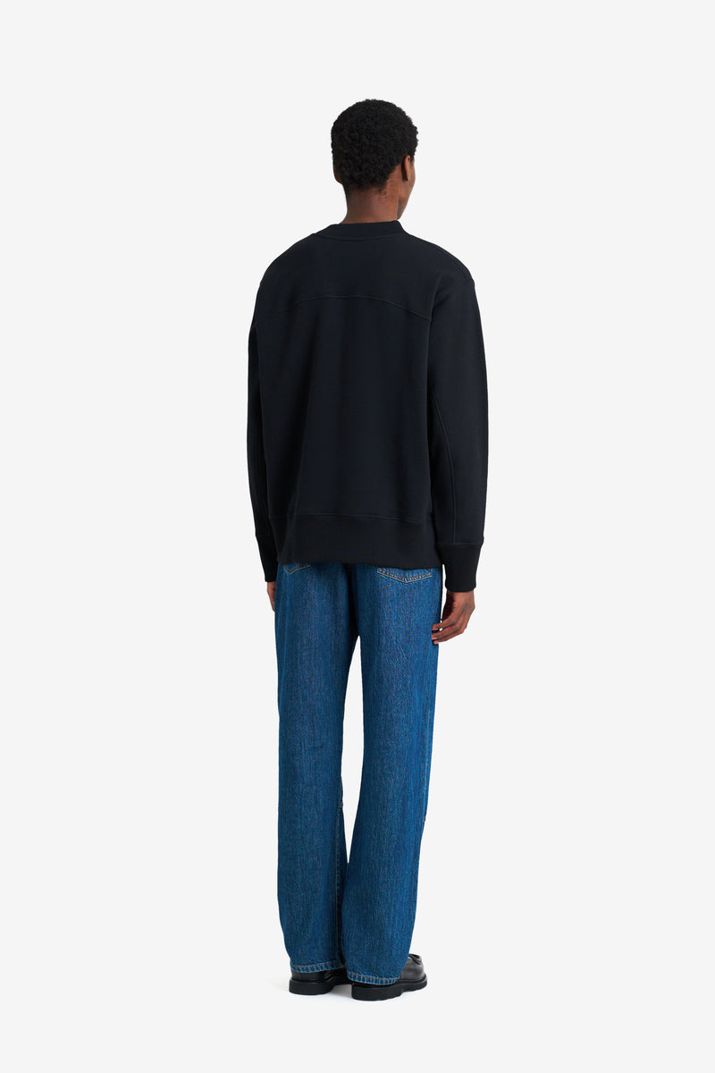 ETUDES STUDIO RELAX CREW NECK APPLE BLACK 5 ETUDES STUDIO RELAX CREW NECK APPLE BLACK 5