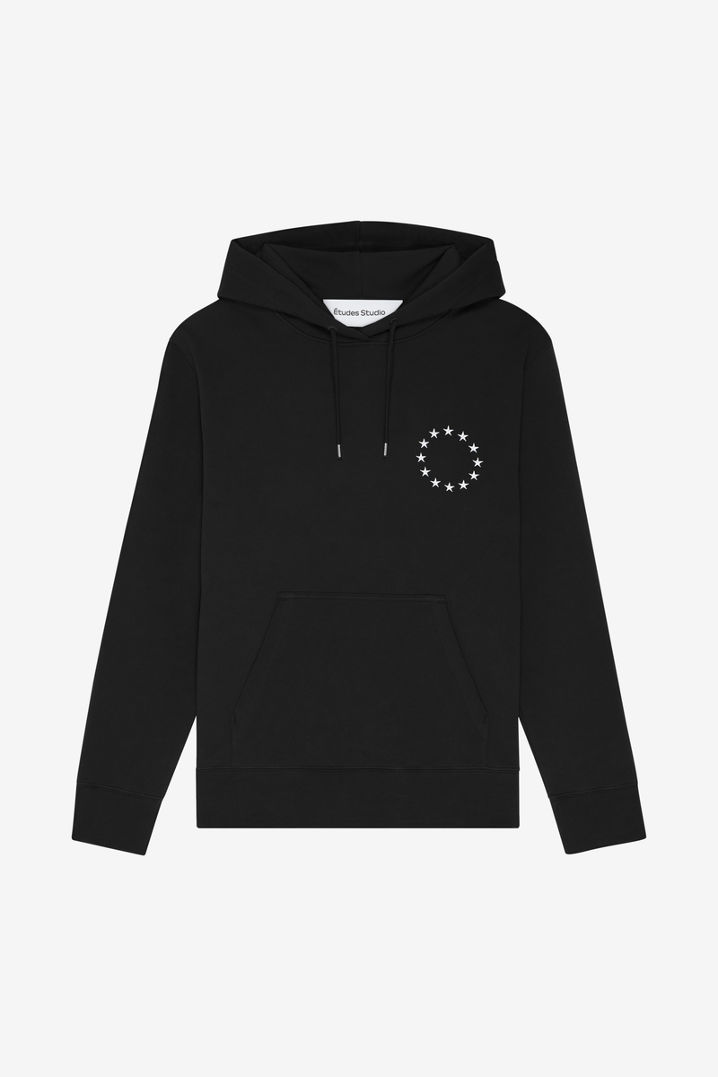 REGULAR HOODIE EUROPA BLACK REGULAR HOODIE EUROPA BLACK