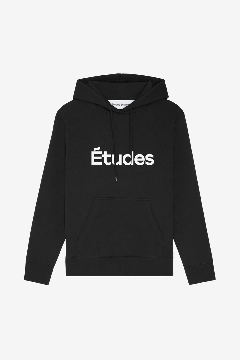 REGULAR HOODIE ÉTUDES BLACK REGULAR HOODIE ÉTUDES BLACK