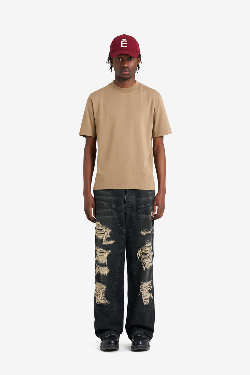 ETUDES STUDIO CLASSIC TEE SHIRT E TAN 2 ETUDES STUDIO CLASSIC TEE SHIRT E TAN 2