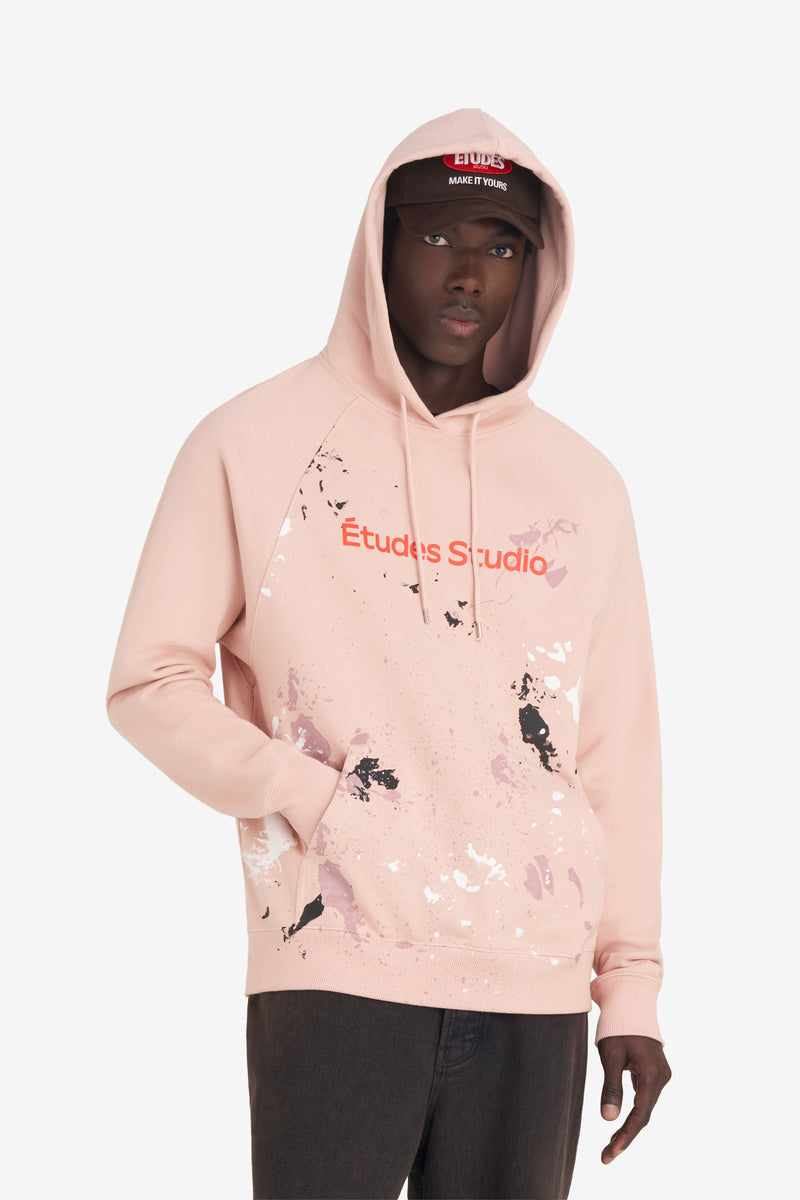 ETUDES STUDIO LOOSE HOODIE ETUDES PINK 2 ETUDES STUDIO LOOSE HOODIE ETUDES PINK 2