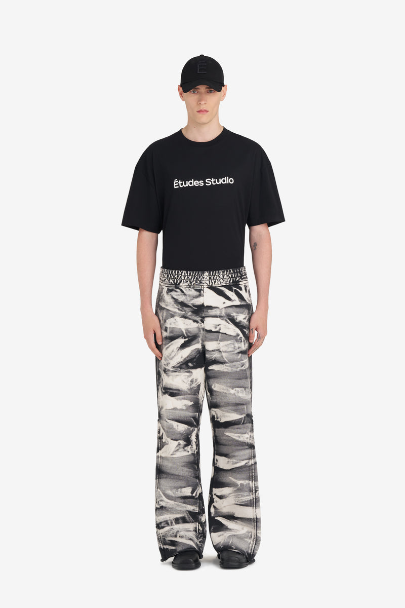 ETUDES STUDIO SWEATPANT BLEACH BLACK 3 ETUDES STUDIO SWEATPANT BLEACH BLACK 3