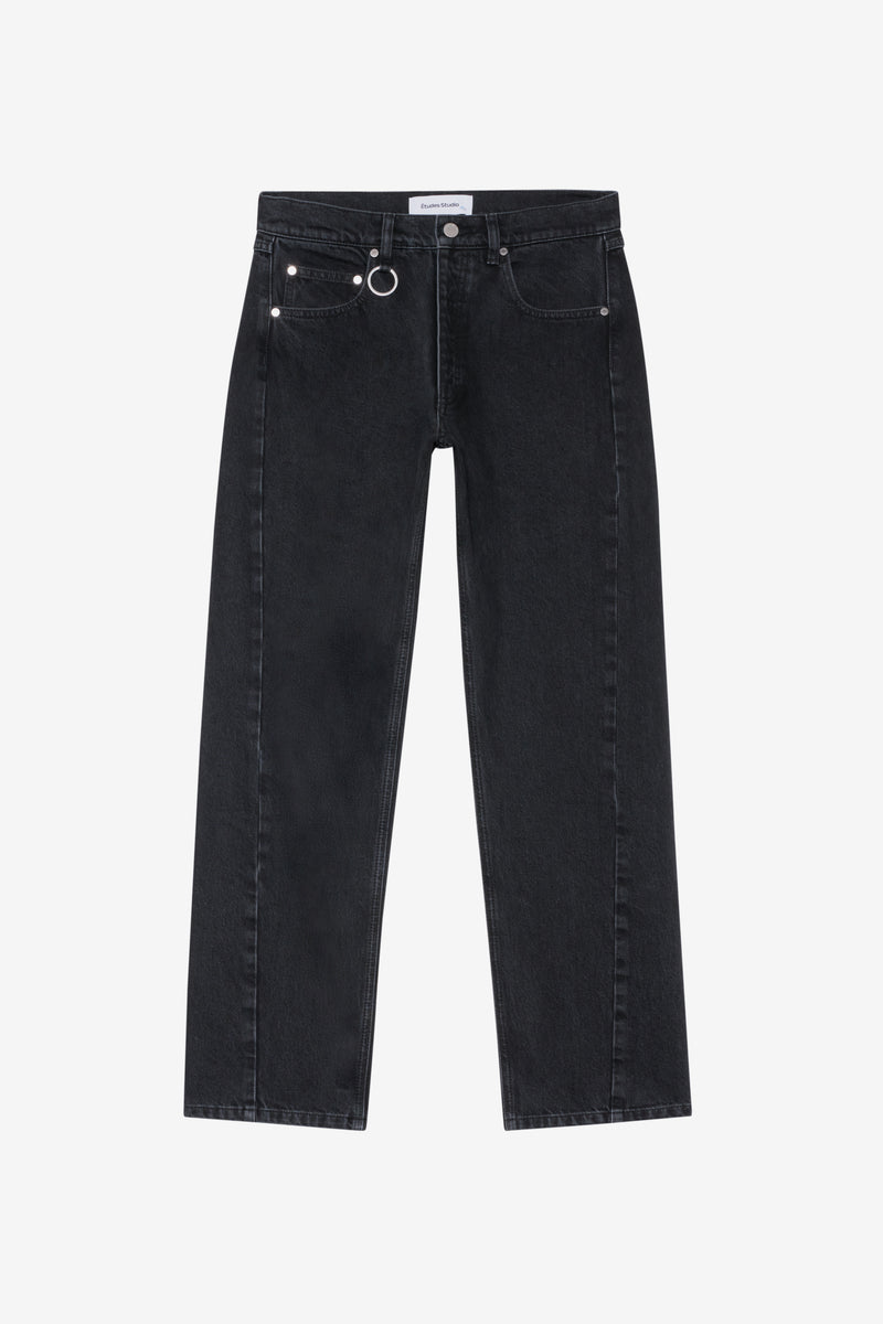 ETUDES STUDIO REGULAR JEANS TWIST BLACK 1 ETUDES STUDIO REGULAR JEANS TWIST BLACK 1