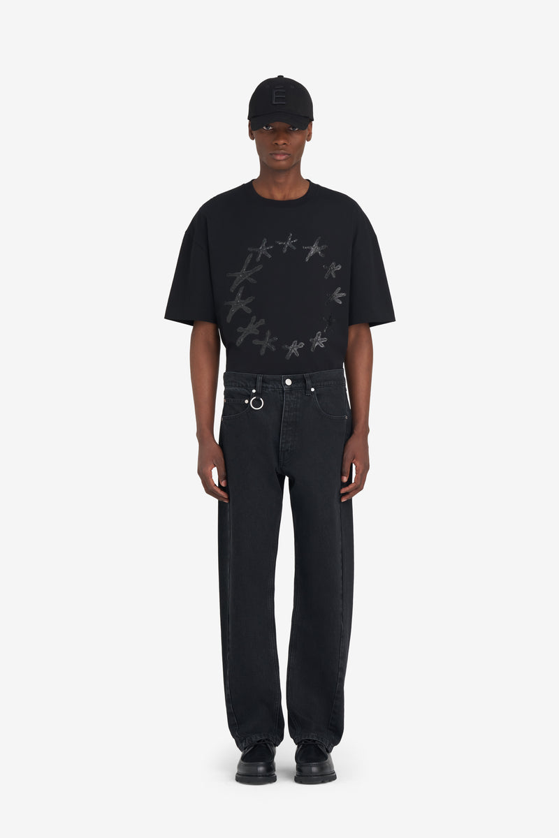 ETUDES STUDIO REGULAR JEANS TWIST BLACK 3 ETUDES STUDIO REGULAR JEANS TWIST BLACK 3