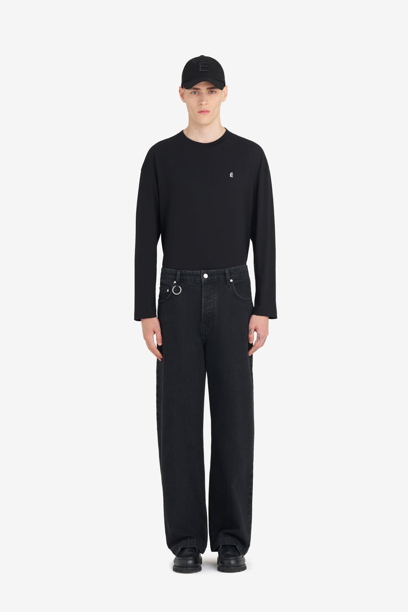 ETUDES STUDIO LOOSE JEANS PANT BLACK 3 ETUDES STUDIO LOOSE JEANS PANT BLACK 3