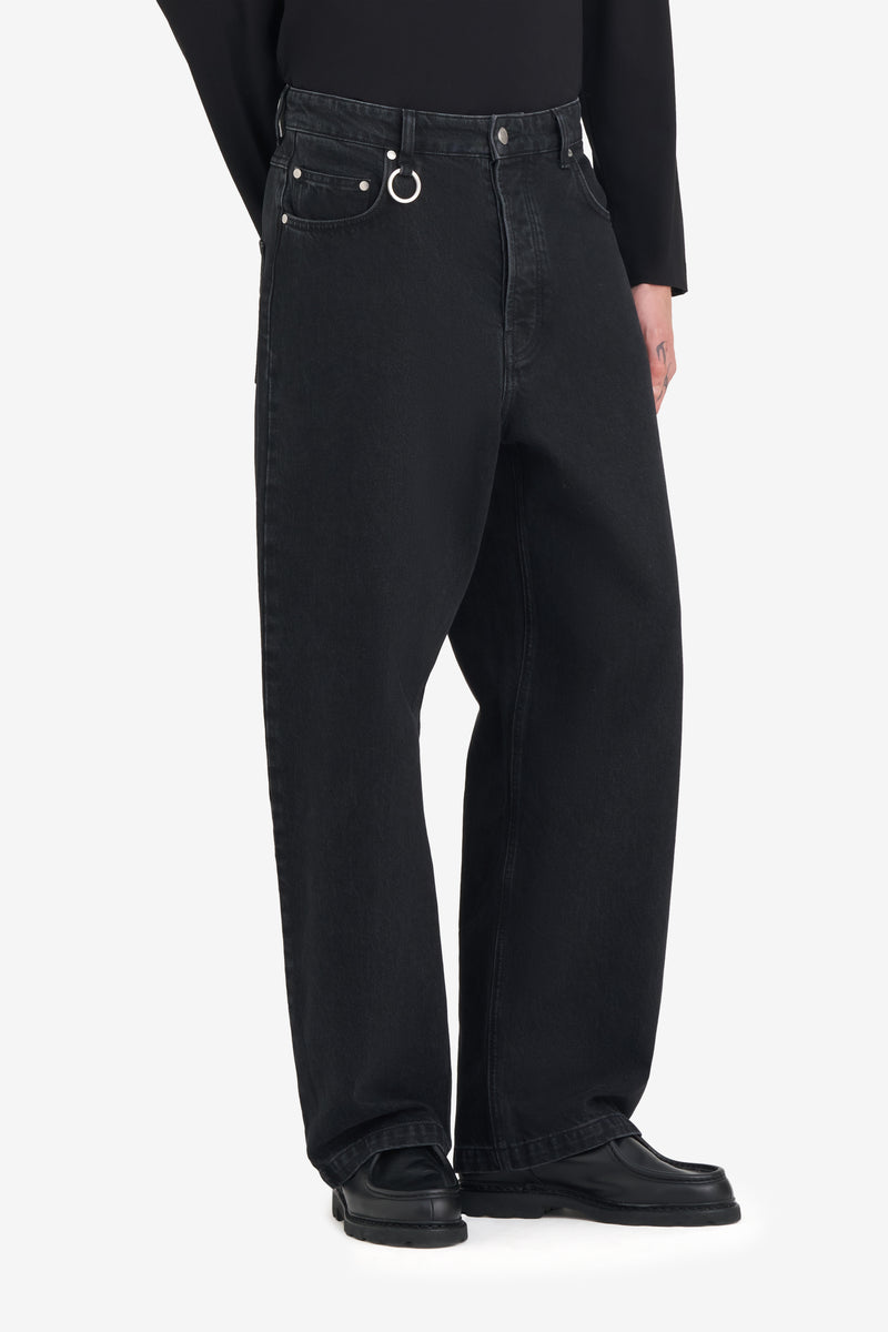 ETUDES STUDIO LOOSE JEANS PANT BLACK 2 ETUDES STUDIO LOOSE JEANS PANT BLACK 2