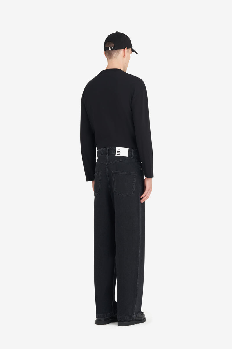 ETUDES STUDIO LOOSE JEANS PANT BLACK 4 ETUDES STUDIO LOOSE JEANS PANT BLACK 4