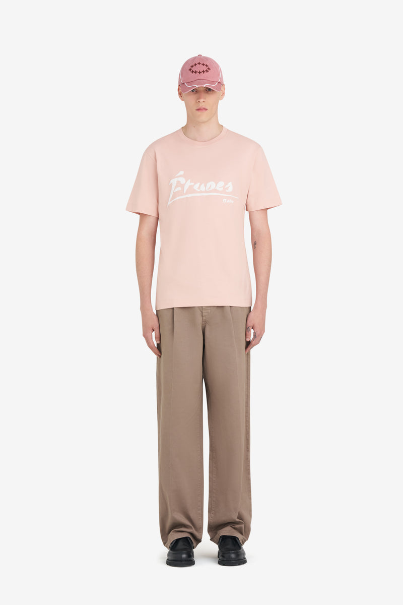 ETUDES STUDIO REGULAR T-SHIRT SIGNED PINK 3 ETUDES STUDIO REGULAR T-SHIRT SIGNED PINK 3