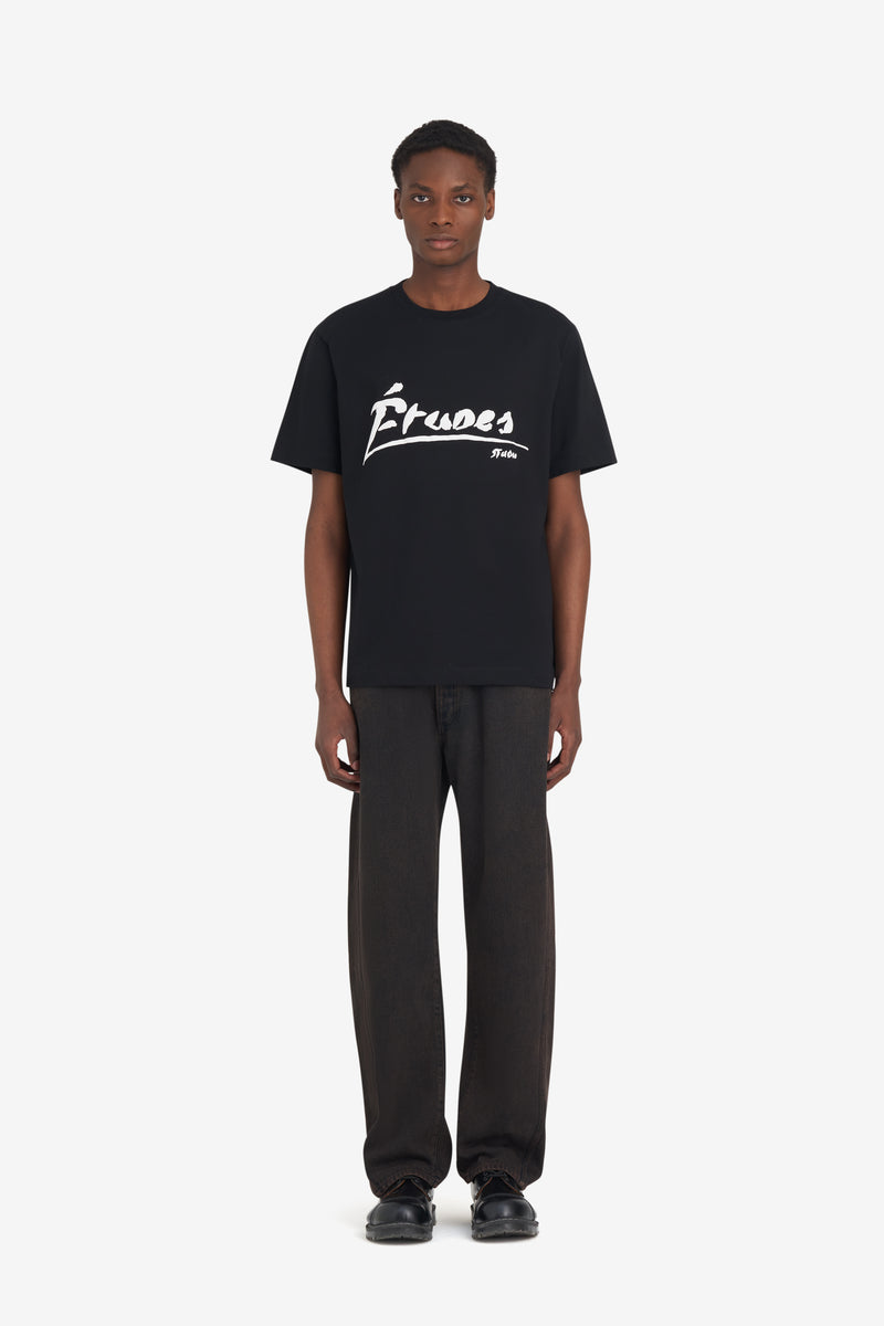 ETUDES STUDIO REGULAR T-SHIRT SIGNED BLACK 3 ETUDES STUDIO REGULAR T-SHIRT SIGNED BLACK 3