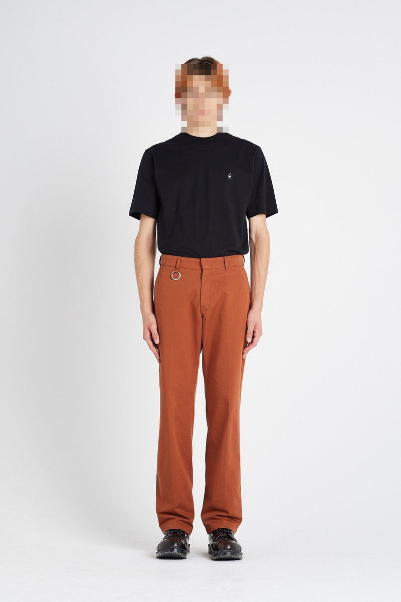 ÉTUDES BUMPER TWILL BROWN TROUSERS 1 ÉTUDES BUMPER TWILL BROWN TROUSERS 1