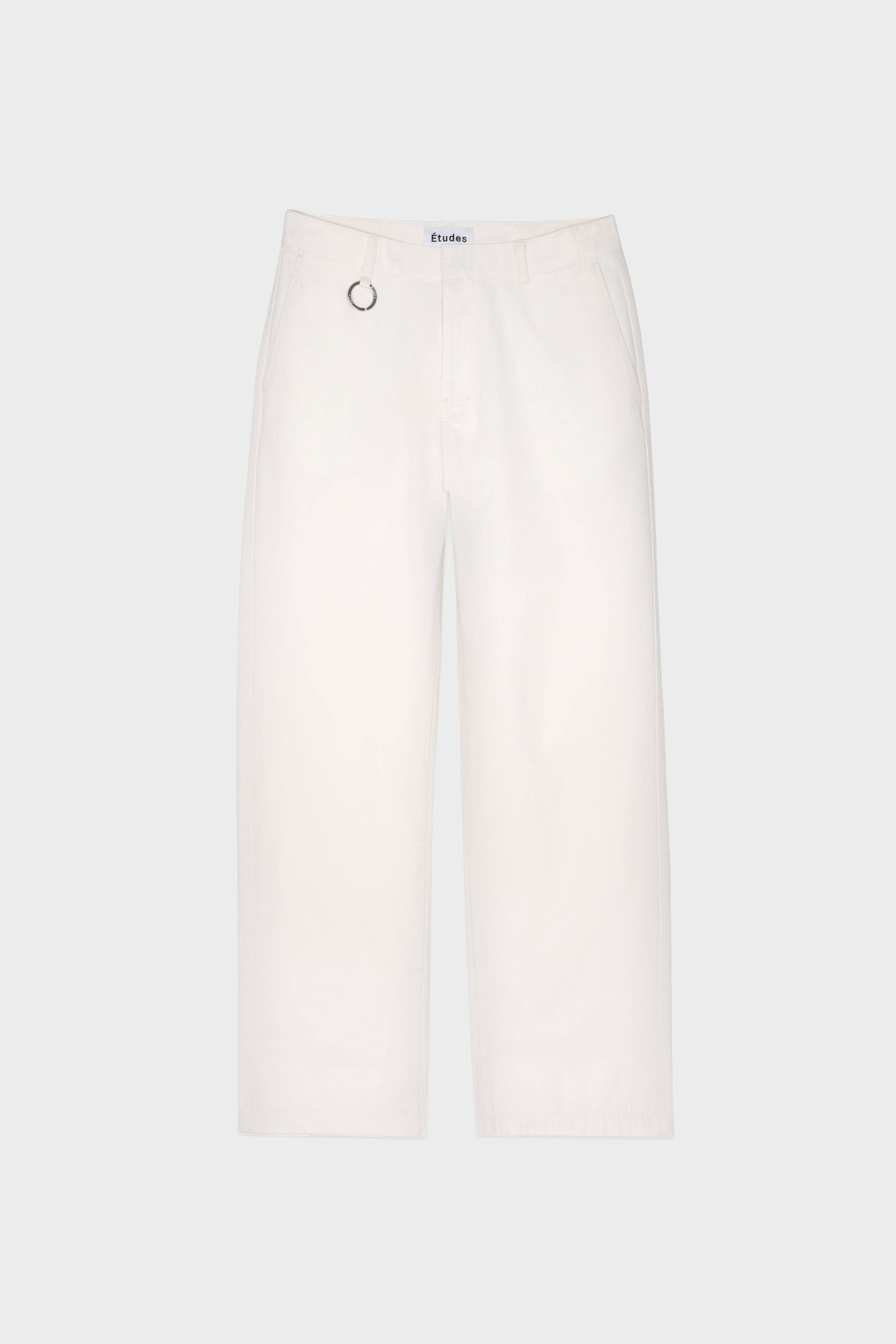 ÉTUDES BUMPER TWILL OFF WHITE TROUSERS 2